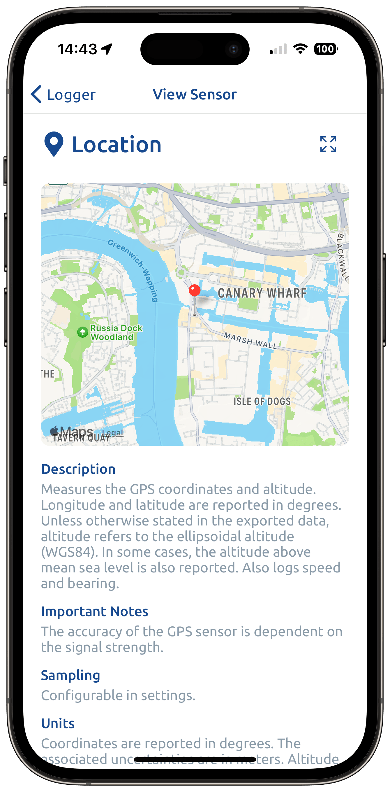 Sensor Logger Sensor Logger